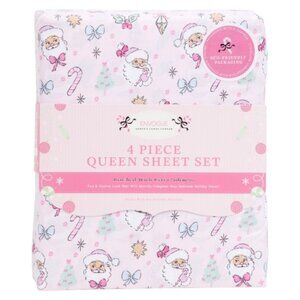 ENVOGUE Coquette Santa Sheet Set